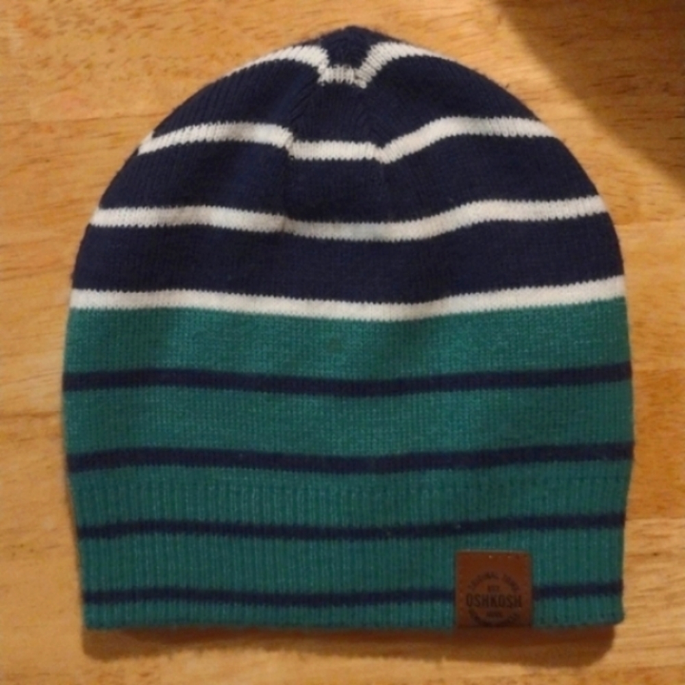 OshKosh Double Sided Beanie Kids 8-14 Months Double Sided